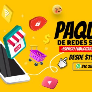 Paquete de promoción en Redes